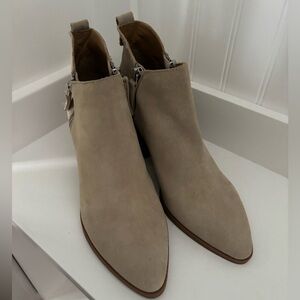 Dolce Vita DV8 Suede Leather Ankle Bootie